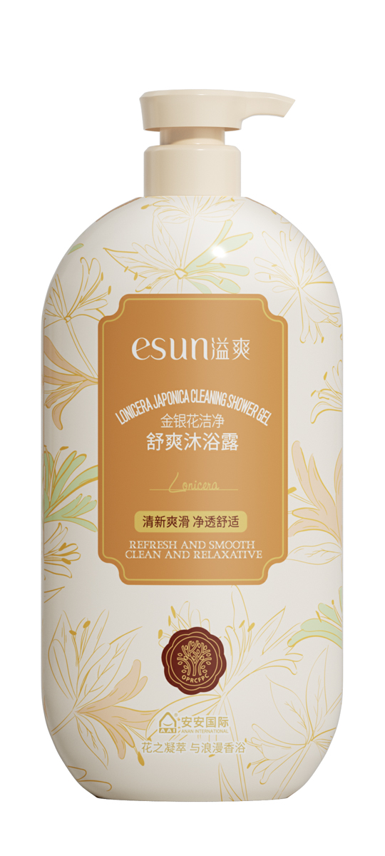 尊龙凯时国际金银花清洁舒爽沐浴露