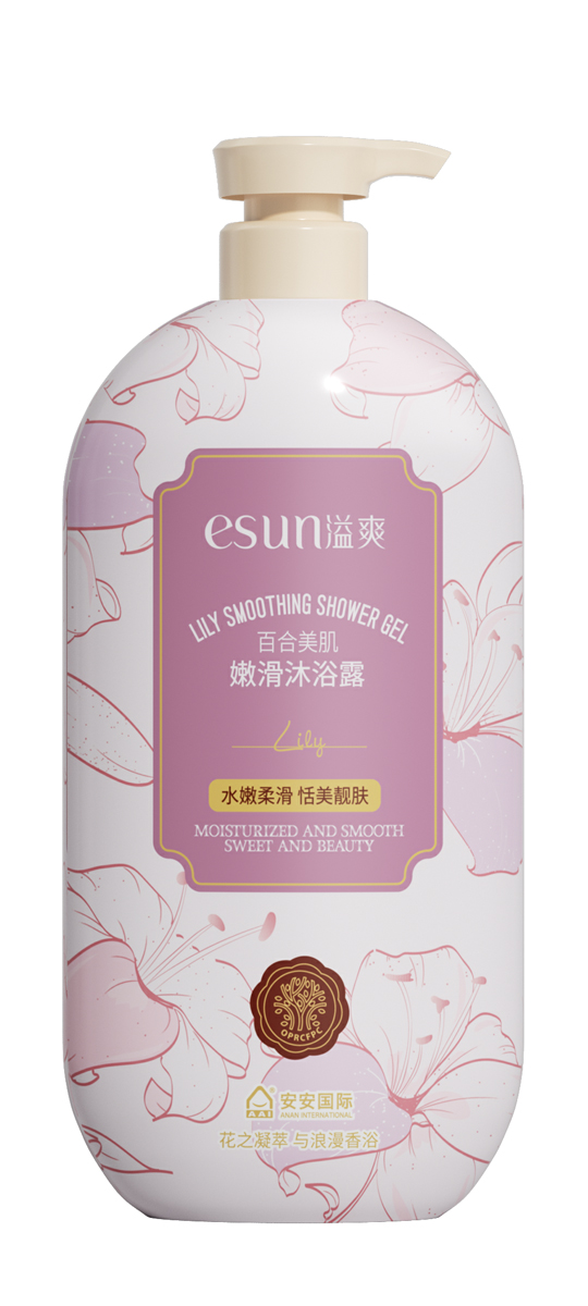 尊龙凯时国际百合美肌嫩滑沐浴露